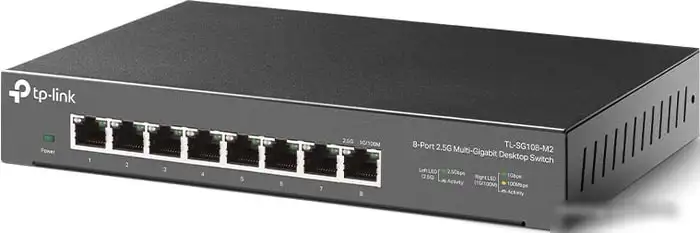 Неуправляемый коммутатор TP-Link TL-SG108-M2 – фото товара