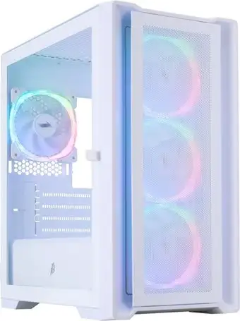 Корпус 1stPlayer TRILOBITE T4 ARGB (белый) – изображение в каталоге