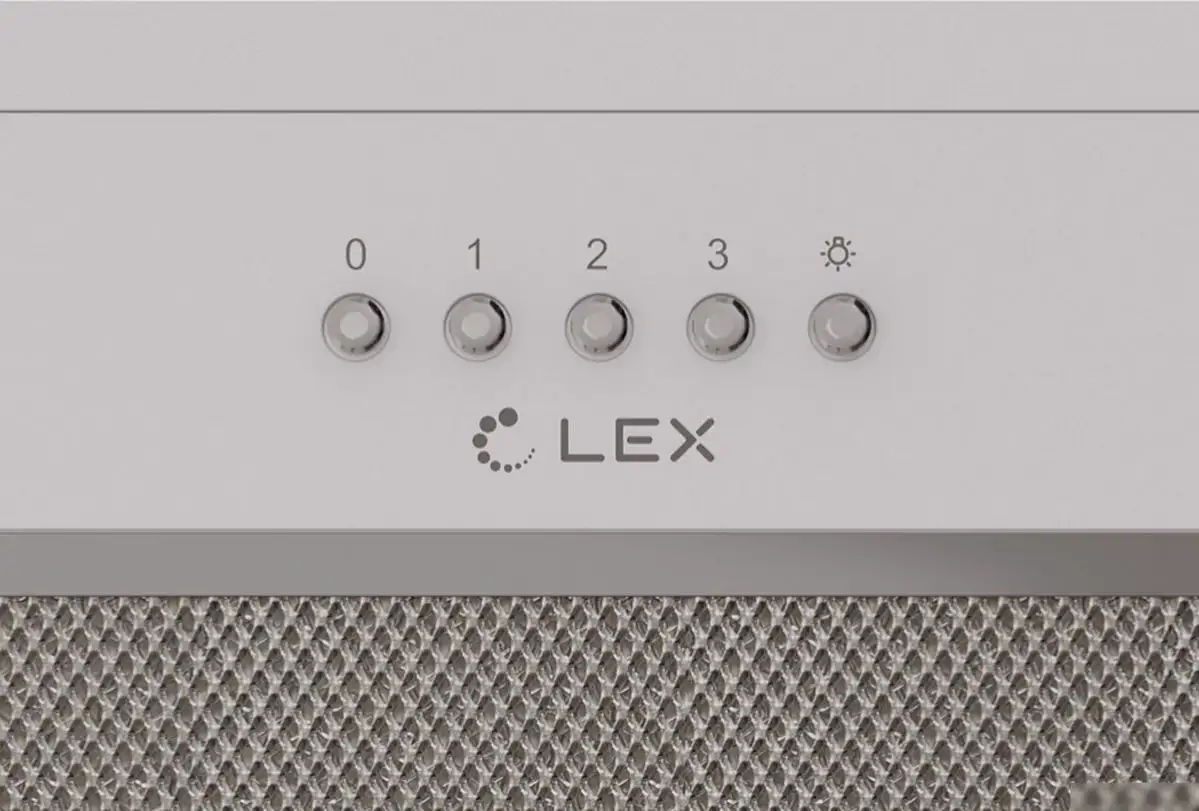 Кухонная вытяжка LEX Hyper 600 Light WH - фото товара