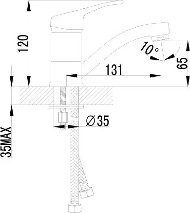 Смеситель Lemark OMEGA LM3107C - фото товара