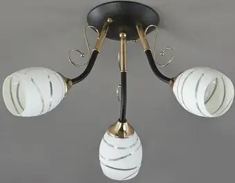 Люстра средней высоты Escada Camila 1112/3P (черный) – изображение в каталоге