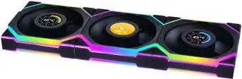 Комплект вентиляторов для корпуса с контроллером Lian Li Uni Fan SL 120 Wireless LCD G99.12SLLCD1W3B.R0
