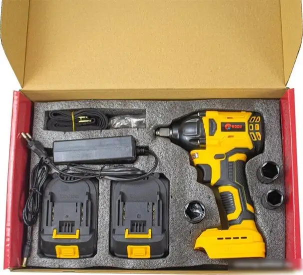 Гайковерт Edon AAW-21/300BL (с 2-мя АКБ, набор оснастки) – фото товара