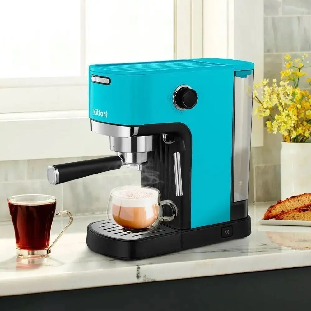 Рожковая кофеварка Kitfort KT-7461 - фото товара