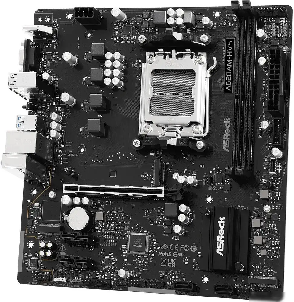 Материнская плата ASRock A620AM-HVS – фото товара
