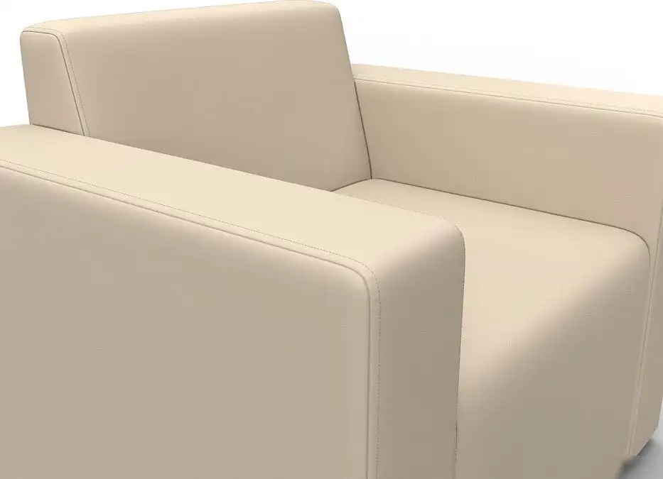 Интерьерное кресло Лига диванов Лига-093 132465 (экокожа бежевый)