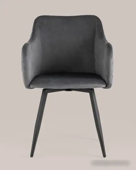 Стул Stool Group Ника MC66-5F KD HLR-21 (велюр серый) – фото товара