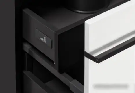 Roca Тумба под умывальник Aneto 60 857429806 (белый/черный) – фото товара