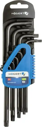 Набор ключей Hogert Technik HT1W816 (9 предметов)