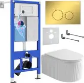 Унитаз подвесной Roxen StounFix Dual Fresh 968254 - изображение в каталоге