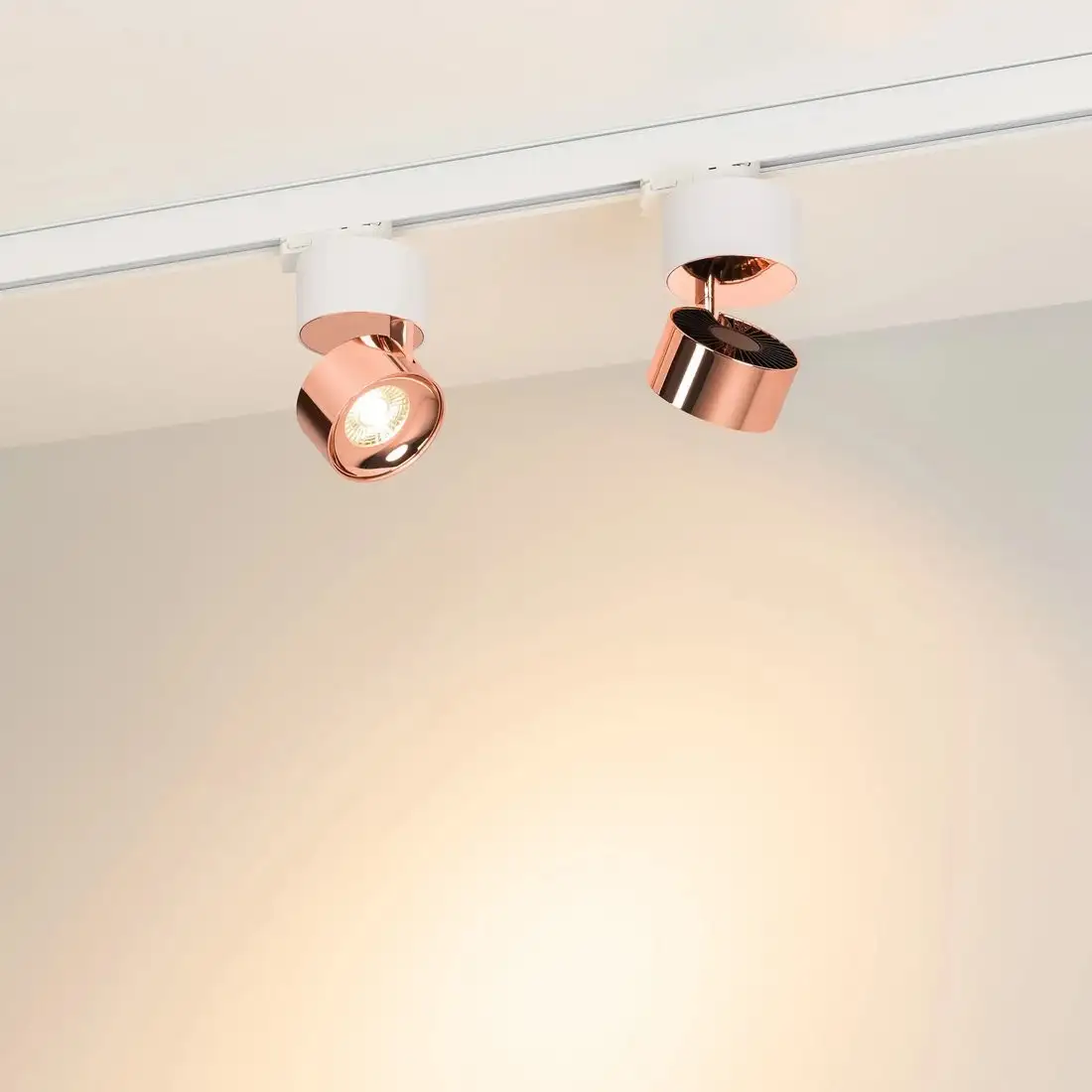 Трековый светильник Arlight SP-PLURIO-TRACK-4TR-R77-9W Warm3000 WH-COP 36deg 038116 – фото товара