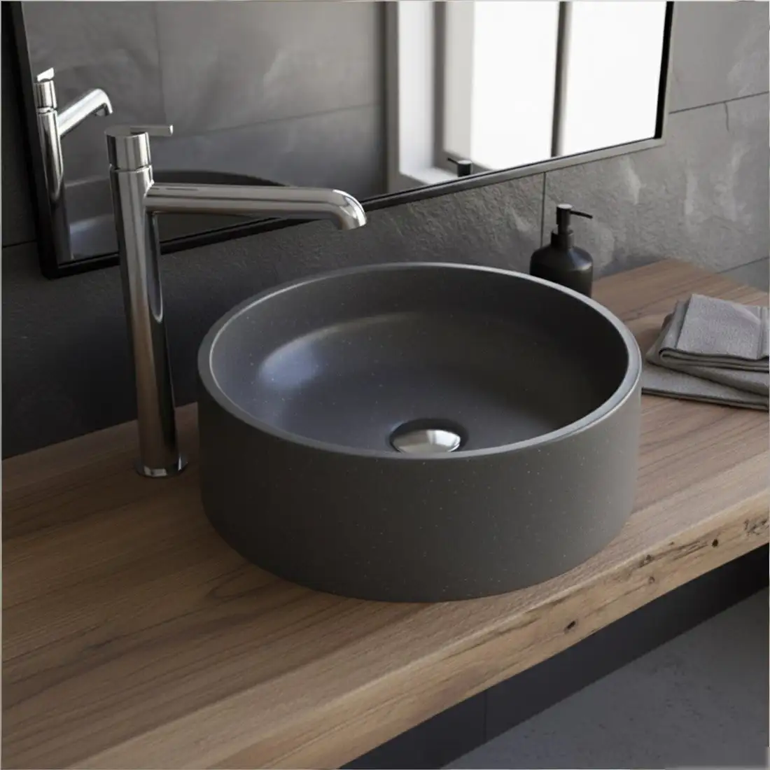 Умывальник Lauter Laguna 21L403G (Grey) - фото товара