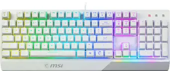 Клавиатура MSI Vigor GK30 (белый)