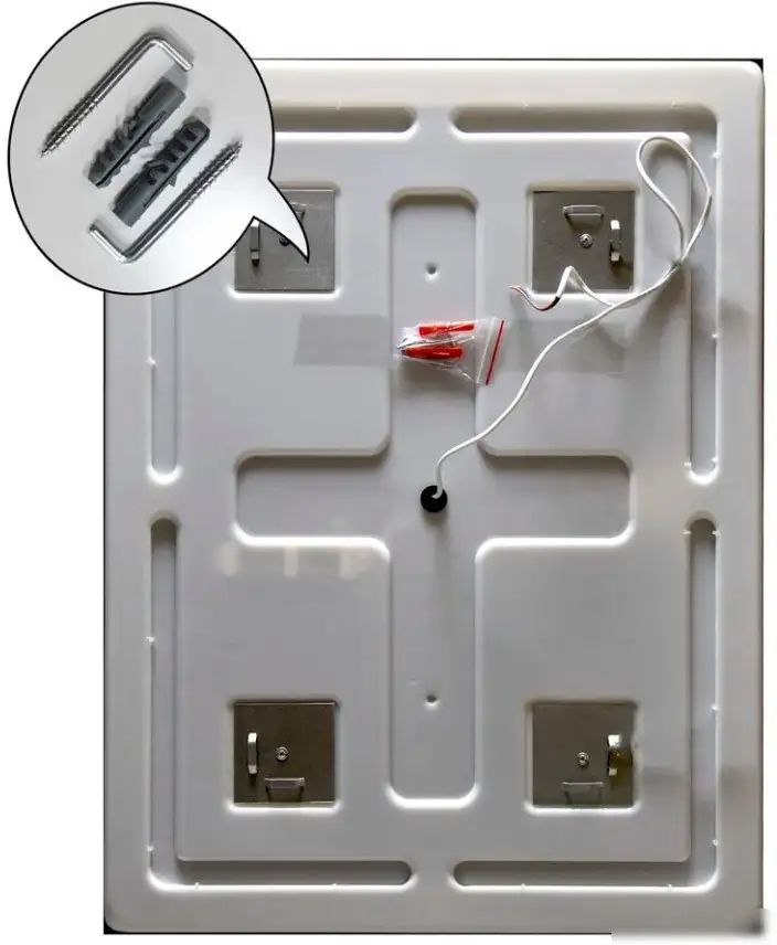 Пекам Зеркало Greta 65x80 greta-65x80B (с подсветкой и бесконтактным сенсором) – фото товара