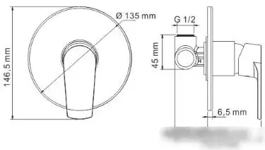 Смеситель Wasserkraft Dill 6151 - фото товара