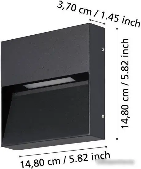 Уличный настенный светильник Eglo Maruggio 900889