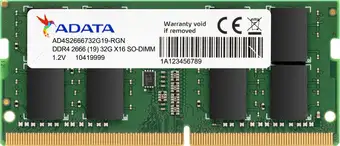 Оперативная память A-Data Premier 8GB DDR4 SODIMM PC4-21300 AD4S26668G19-SGN – изображение в каталоге