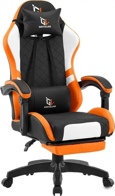 Игровое (геймерское) кресло GameLab Tetra Comfort GL-438 Orange (оранжевый) – фото товара