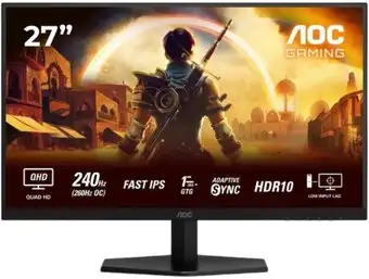 Игровой монитор AOC Gaming Q27G42ZE – изображение в каталоге