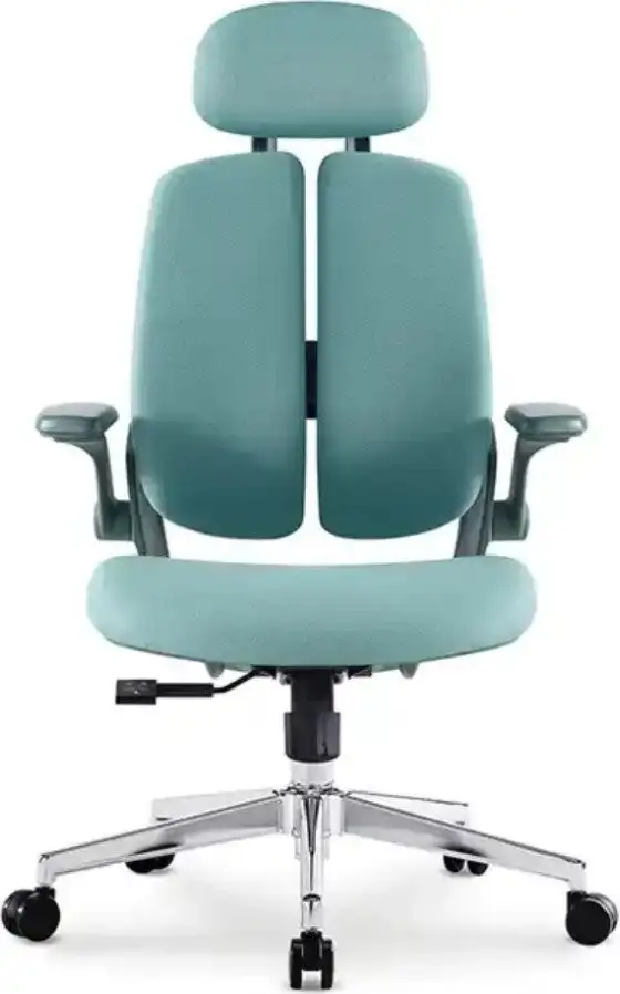 Офисное кресло SitUp Kwin Green Chrome (ткань Green/Green) – фото товара
