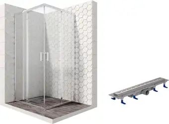 Душевой уголок Ambassador Set 14011103-ST8 - изображение в каталоге