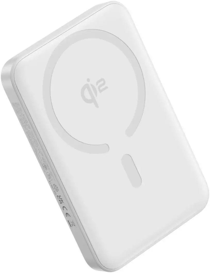 Внешний аккумулятор Baseus EnerFill FM12 Qi2 Magnetic Power Bank 22.5W 10000mAh (белый) – фото товара