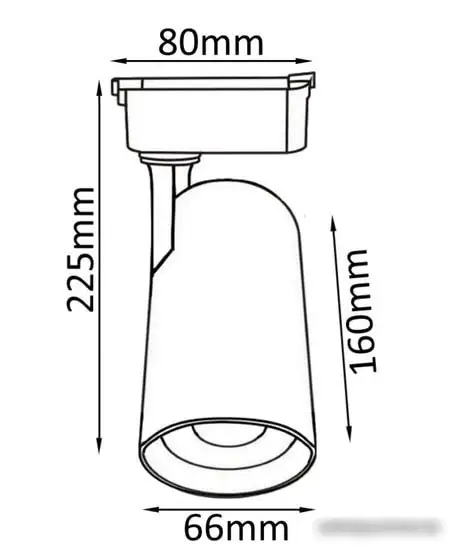 Трековый светильник Crystal Lux CLT 0.31 006 20W WH – фото товара