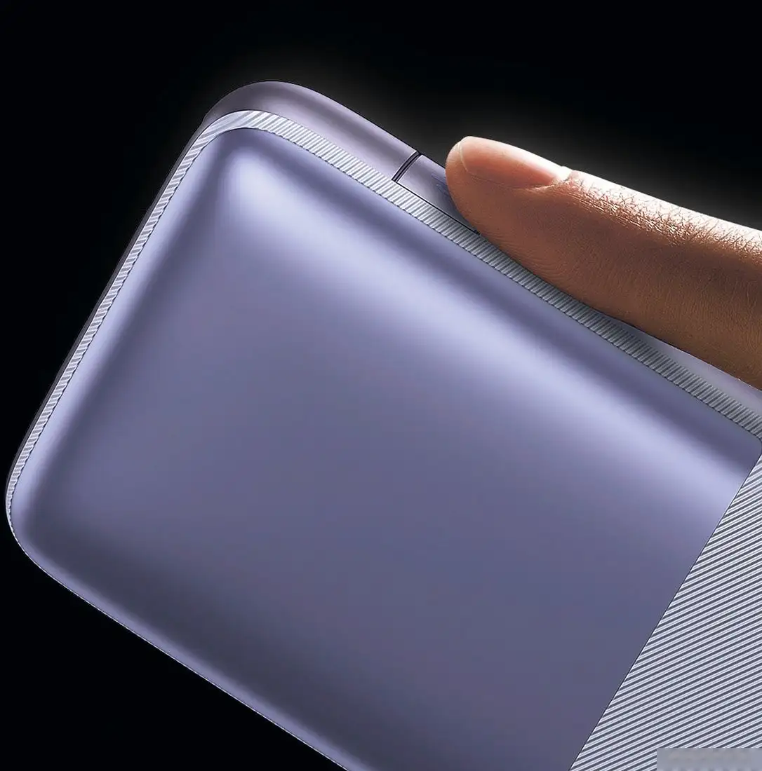 Внешний аккумулятор Baseus Bipow Pro Digital Display Fast Charge 20W Overseas Edition 10000mAh (фиолетовый) – фото товара