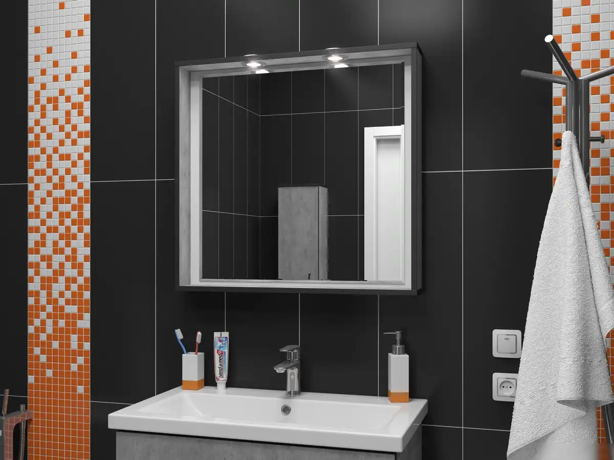 Какса-А Зеркало Verona 60 463080 (с полкой) – фото товара