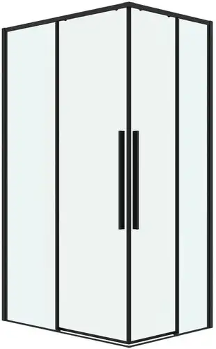 Душевой уголок Grossman Galaxy 120x80x195 300.K33.01.1280.21.00 (черный матовый/прозрачное стекло) - изображение в каталоге