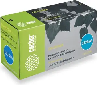 Картридж CACTUS CS-CE262A (аналог HP CE262A) – изображение в каталоге