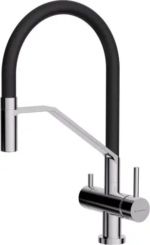 Смеситель Omoikiri Akeno C-BL (хром/черный) - изображение в каталоге
