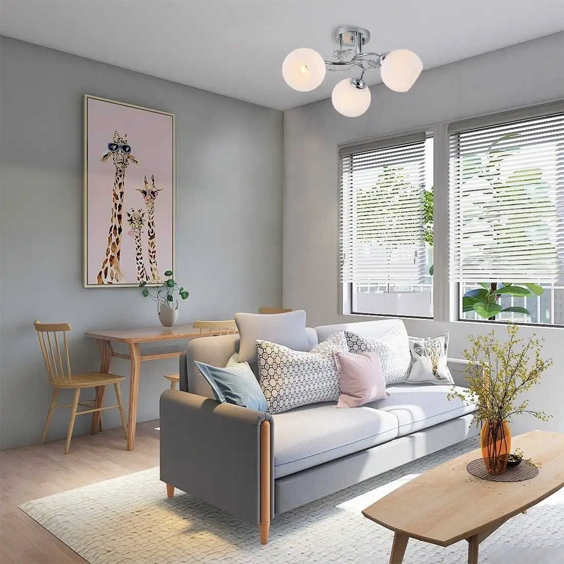 Люстра средней высоты Escada Kalina 1119/3PL – фото товара