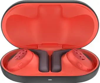 Наушники Haylou PurFree Buds (черный/оранжевый) – изображение в каталоге