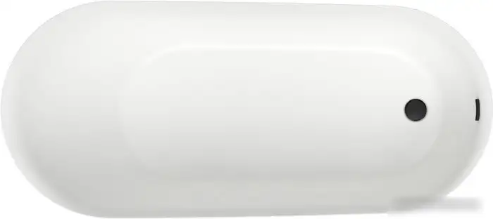 Ванна Wellsee Paradise Story 180x80 236602003 (отдельностоящая ванна белый глянец, экран, ножки, сифон-автомат матовый черный) - фото товара