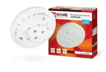 Люстра-тарелка In Home Deco 18Вт 230В 6500К 1170лм (Созвездие) – изображение в каталоге