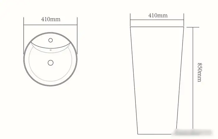 Умывальник SantiLine SL-4007 - фото товара