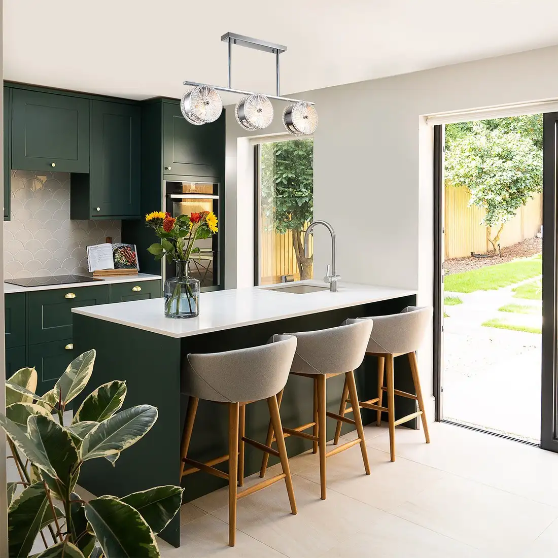 Люстра Escada 2105/3 (хром)