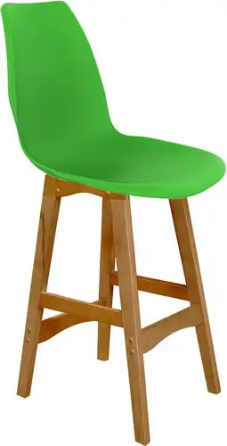 Стул Sheffilton SHT-ST29/S65-1 (зеленый/светлый орех) – изображение в каталоге