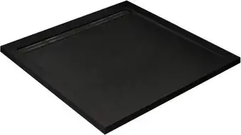 Душевой поддон Cezares TRAY-AS-A-100-30-NERO 100x100 - изображение в каталоге