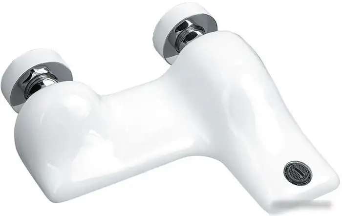 Смеситель Timo Helmi 4014/00-16Y (хром/белый) - фото товара