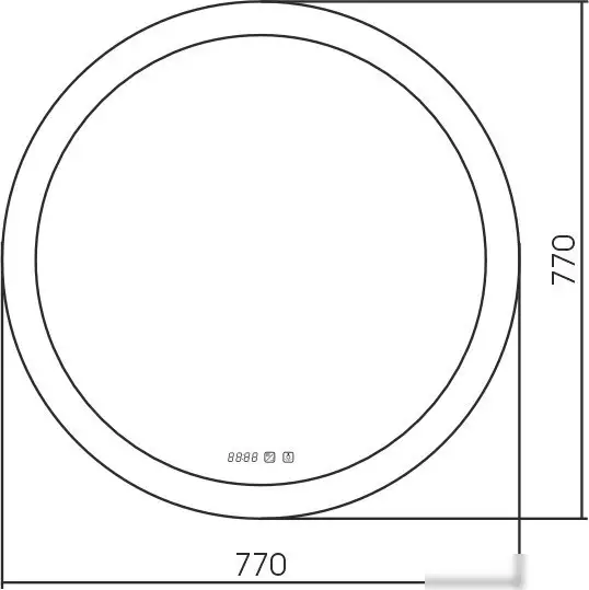 Silver Mirrors Зеркало Перла D770 ФР-00001046 – фото товара