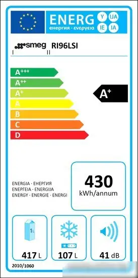 Холодильник Smeg RI96LSI - фото товара