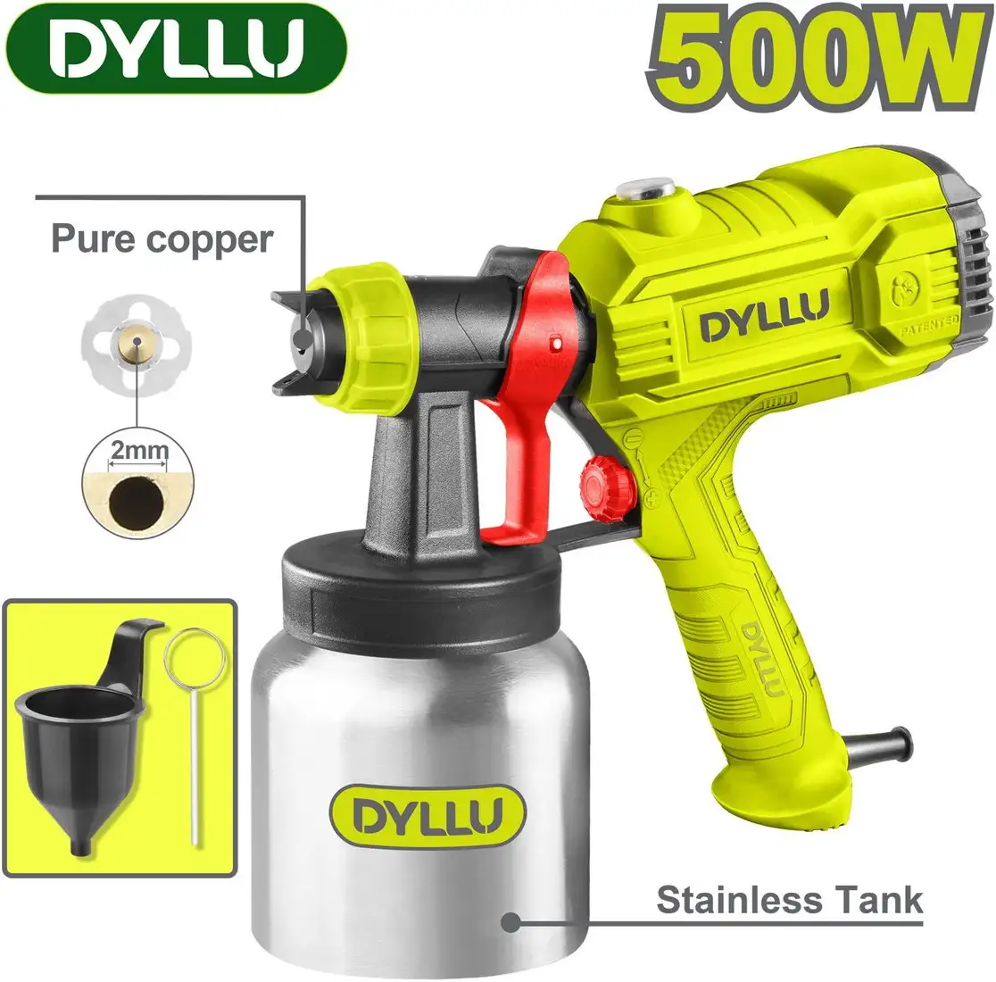 Краскораспылитель Dyllu DTEG1A181 – изображение в каталоге