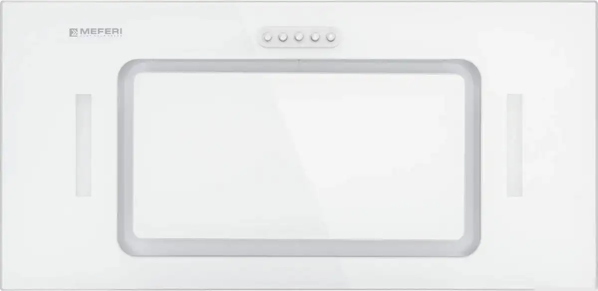 Кухонная вытяжка Meferi INBOX60WH Glass Ultra - фото товара