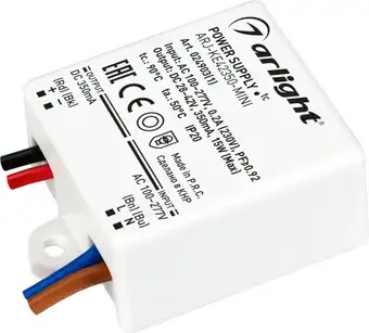 Блок питания Arlight ARJ-KE42350-MINI 024903(1) – изображение в каталоге