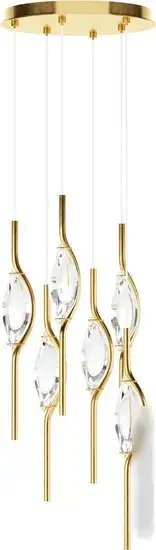 Подвесная люстра Maytoni Foresight MOD347PL-L48BS3K – изображение в каталоге