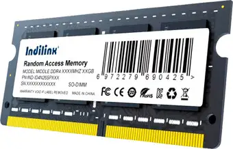 Оперативная память Indilinx 8ГБ DDR4 SODIMM 3200 МГц IND-ID4N32SP08X – изображение в каталоге