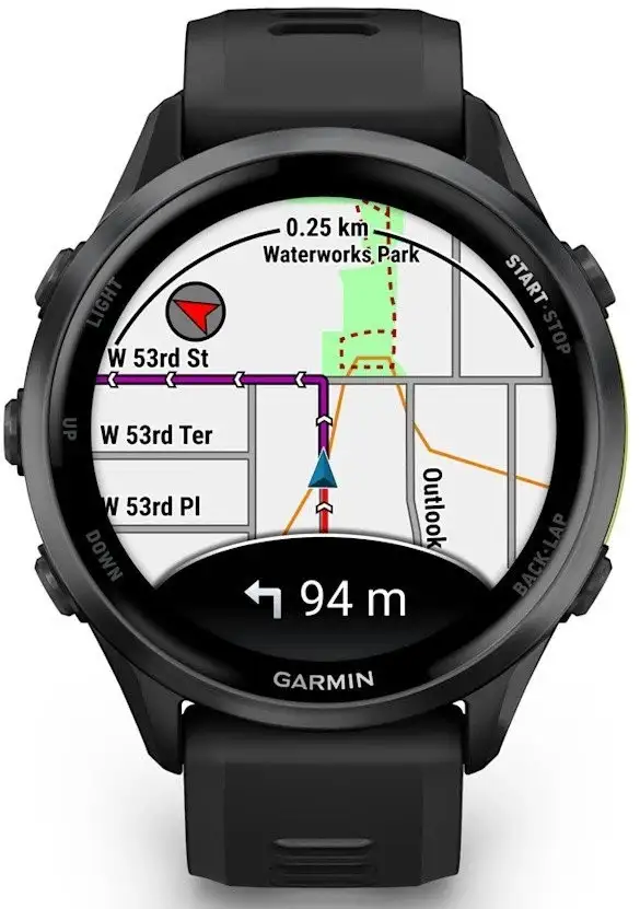 Умные часы Garmin Forerunner 970 47 мм (темно-серый/серый) – фото товара