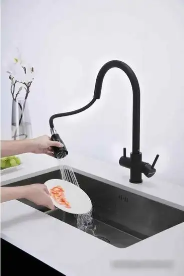 Смеситель Paulmark Lange La214212-401 (антрацит) - фото товара